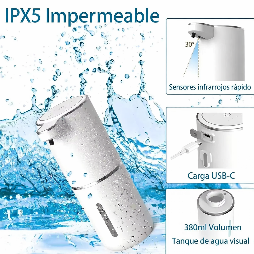 Dispensador de jabón automático